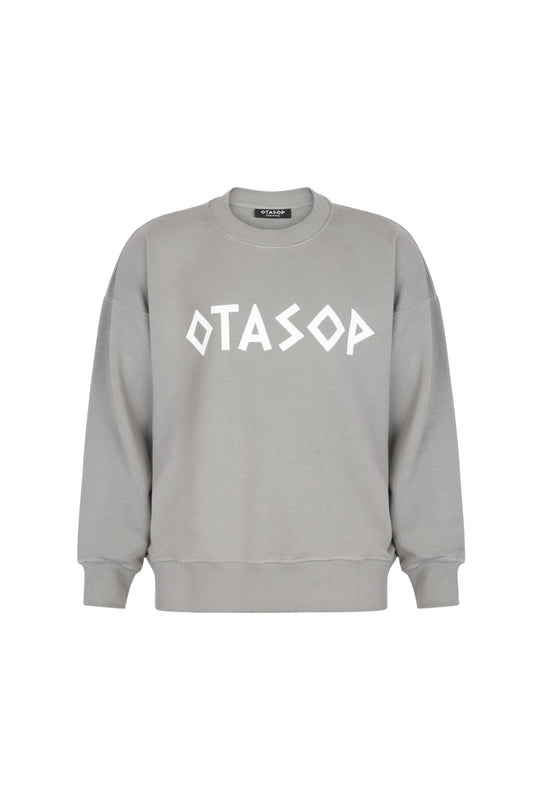 STEEL GRAY CREWNECK SWEATSHIRT